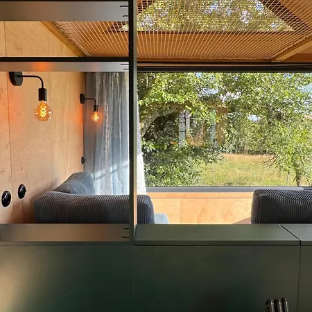 Campismo de Luxo Tinyhouse In Der Hahn bei Marienberg