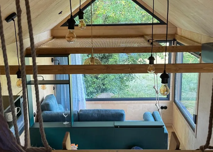 Tinyhouse In Der Luksusowy namiot *